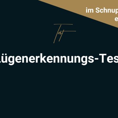 Lügenerkennungs-Test profiler werden profacos partner profilerausbildungen seminare keynote onlineschulung menschen lesen online kurse