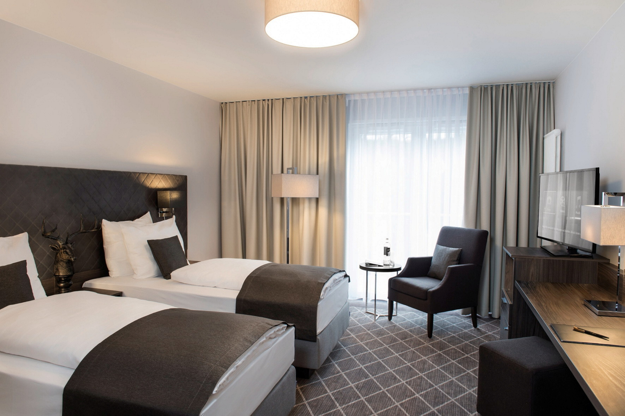 Hotelzimmer im Partnerhotel der Präsenztage