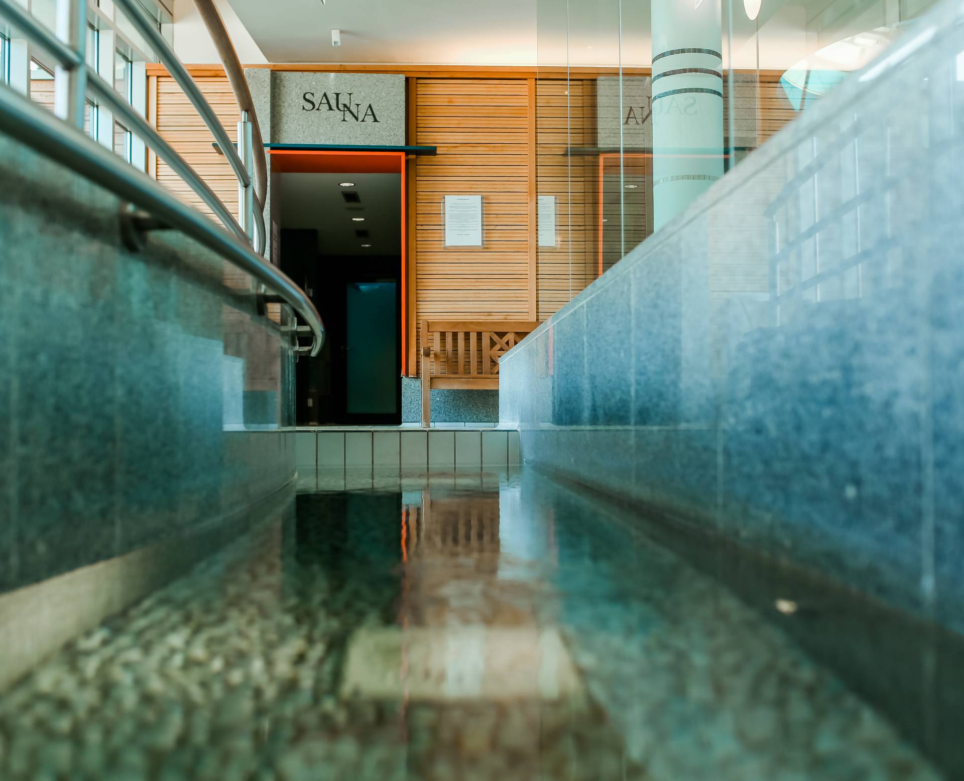 Saunabereich im Partnerhotel der Präsenztage