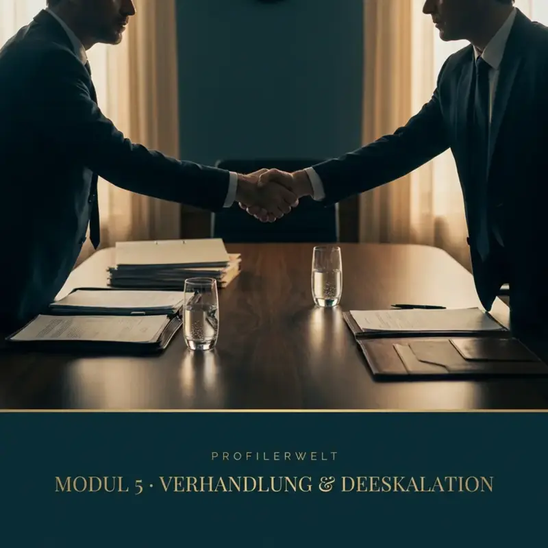 Modul 5 – Verhandlungstechniken & Deeskalation – Kurs-Cover
