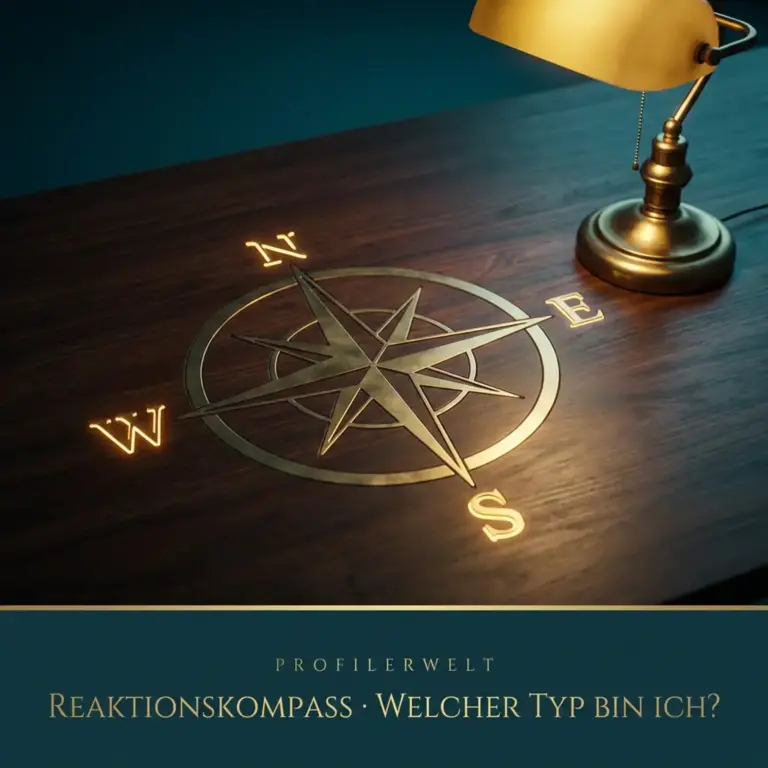 Reaktionskompass โ Welcher Typ bin ich? โ Kurs-Cover